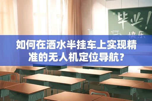 如何在洒水半挂车上实现精准的无人机定位导航？