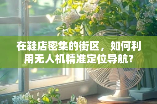 在鞋店密集的街区，如何利用无人机精准定位导航？