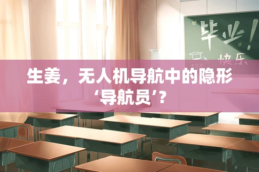 生姜，无人机导航中的隐形‘导航员’？
