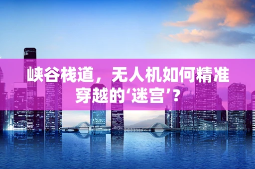 峡谷栈道，无人机如何精准穿越的‘迷宫’？