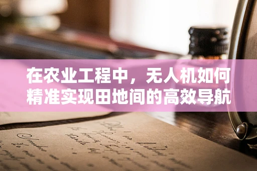 在农业工程中，无人机如何精准实现田地间的高效导航定位？