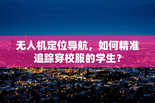 无人机定位导航，如何精准追踪穿校服的学生？