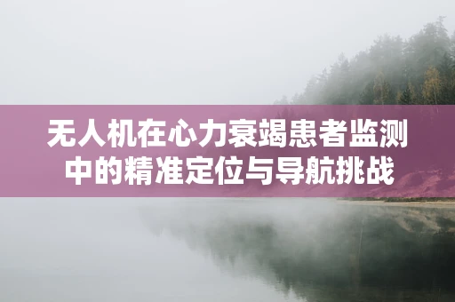 无人机在心力衰竭患者监测中的精准定位与导航挑战
