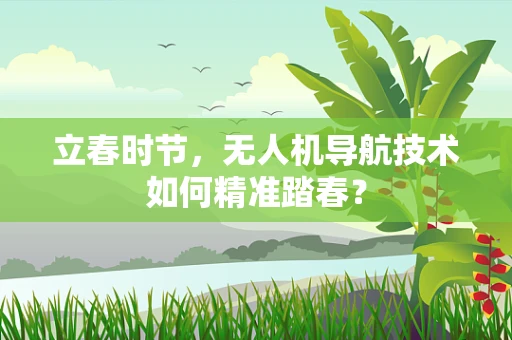 立春时节，无人机导航技术如何精准踏春？