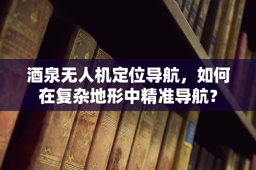 酒泉无人机定位导航，如何在复杂地形中精准导航？