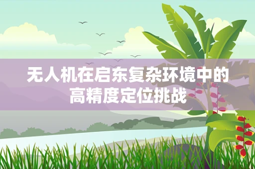 无人机在启东复杂环境中的高精度定位挑战