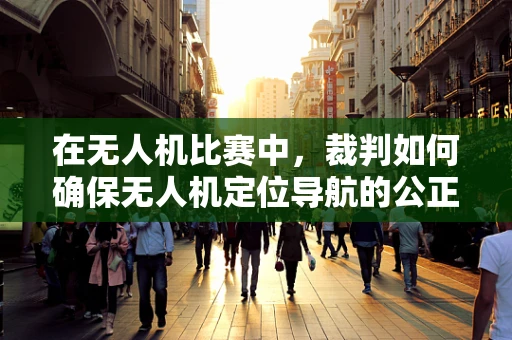 在无人机比赛中，裁判如何确保无人机定位导航的公正与准确性？