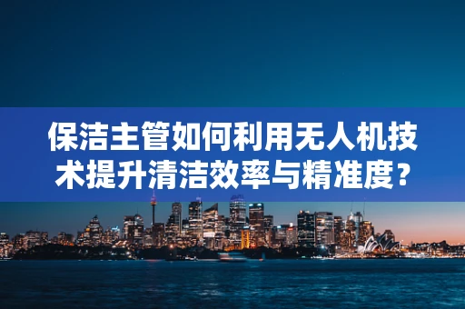保洁主管如何利用无人机技术提升清洁效率与精准度？