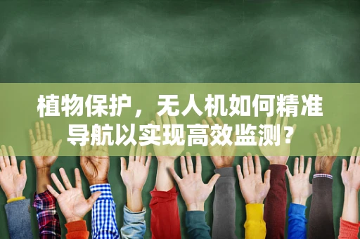 植物保护，无人机如何精准导航以实现高效监测？