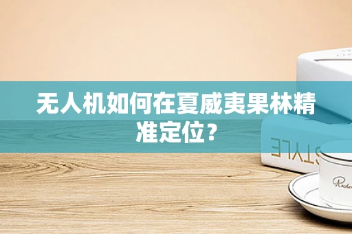 无人机如何在夏威夷果林精准定位？