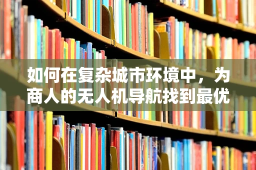 如何在复杂城市环境中，为商人的无人机导航找到最优路径？