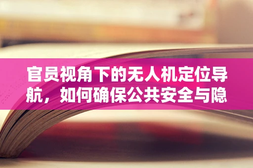 官员视角下的无人机定位导航，如何确保公共安全与隐私的平衡？
