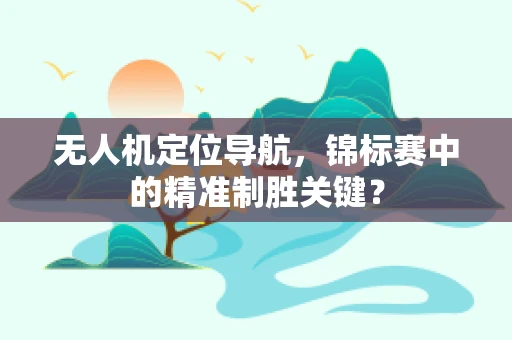 无人机定位导航，锦标赛中的精准制胜关键？
