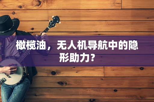 橄榄油，无人机导航中的隐形助力？