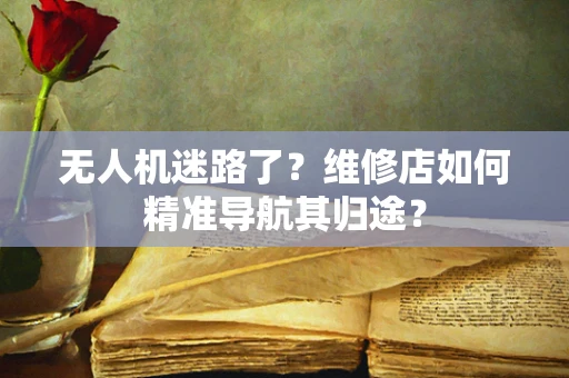 无人机迷路了？维修店如何精准导航其归途？