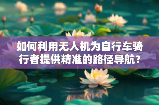 如何利用无人机为自行车骑行者提供精准的路径导航？