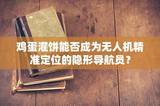鸡蛋灌饼能否成为无人机精准定位的隐形导航员？