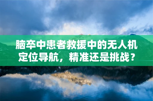 脑卒中患者救援中的无人机定位导航，精准还是挑战？