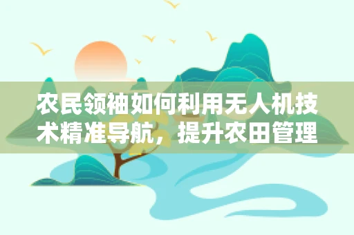农民领袖如何利用无人机技术精准导航，提升农田管理效率？