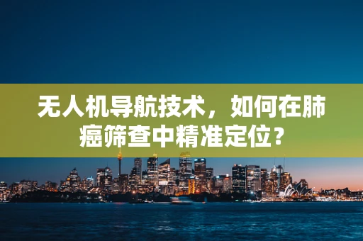 无人机导航技术，如何在肺癌筛查中精准定位？