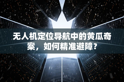 无人机定位导航中的黄瓜奇案，如何精准避障？