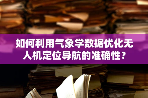 如何利用气象学数据优化无人机定位导航的准确性？
