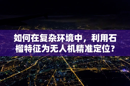 如何在复杂环境中，利用石榴特征为无人机精准定位？