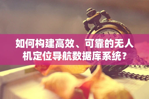 如何构建高效、可靠的无人机定位导航数据库系统？