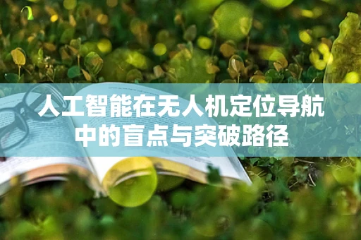 人工智能在无人机定位导航中的盲点与突破路径