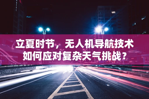 立夏时节，无人机导航技术如何应对复杂天气挑战？