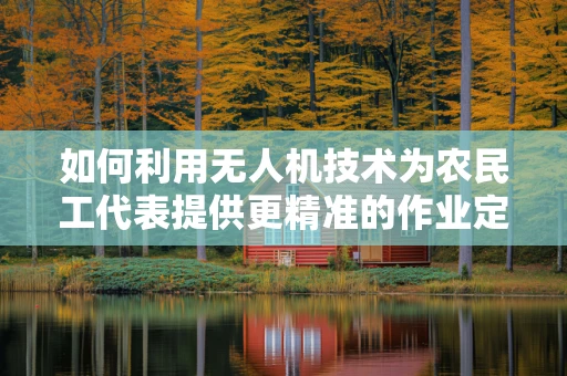 如何利用无人机技术为农民工代表提供更精准的作业定位导航？