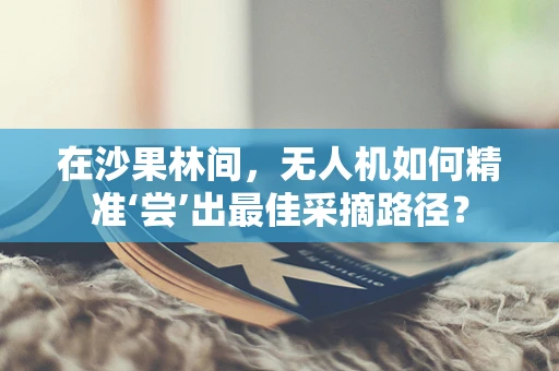 在沙果林间，无人机如何精准‘尝’出最佳采摘路径？