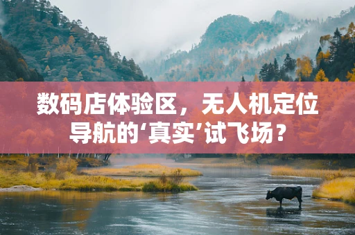 数码店体验区，无人机定位导航的‘真实’试飞场？