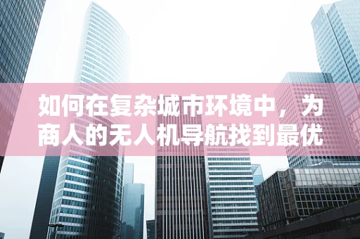 如何在复杂城市环境中，为商人的无人机导航找到最优路径？