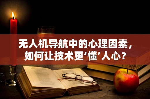 无人机导航中的心理因素，如何让技术更‘懂’人心？