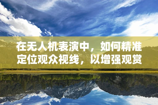 在无人机表演中，如何精准定位观众视线，以增强观赏体验？