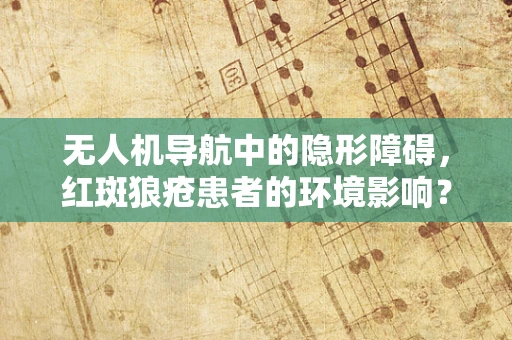 无人机导航中的隐形障碍，红斑狼疮患者的环境影响？