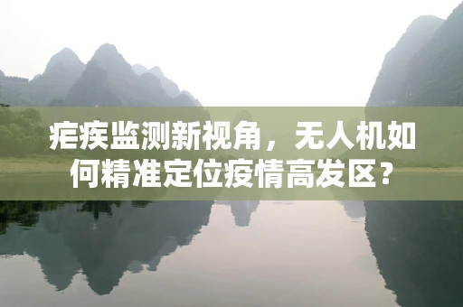 疟疾监测新视角，无人机如何精准定位疫情高发区？