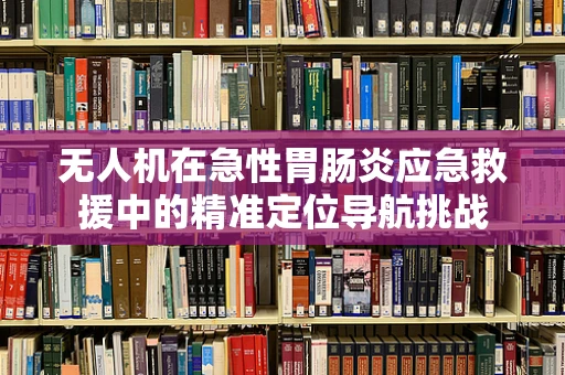 无人机在急性胃肠炎应急救援中的精准定位导航挑战