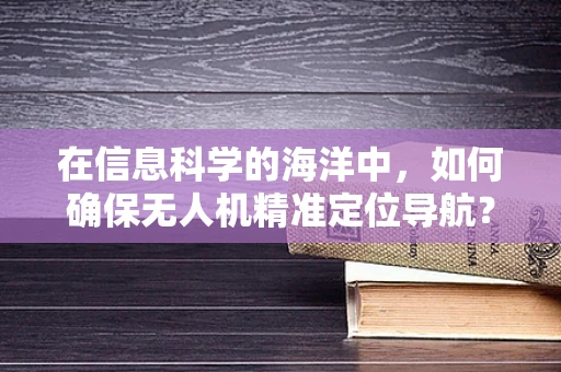 在信息科学的海洋中，如何确保无人机精准定位导航？