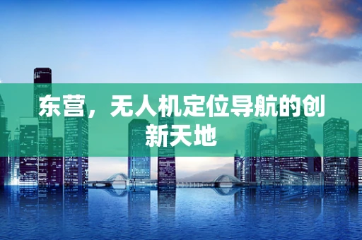 东营，无人机定位导航的创新天地