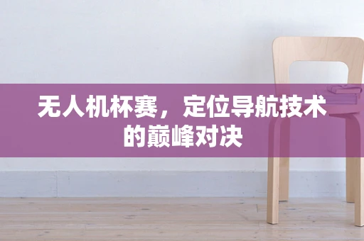 无人机杯赛，定位导航技术的巅峰对决