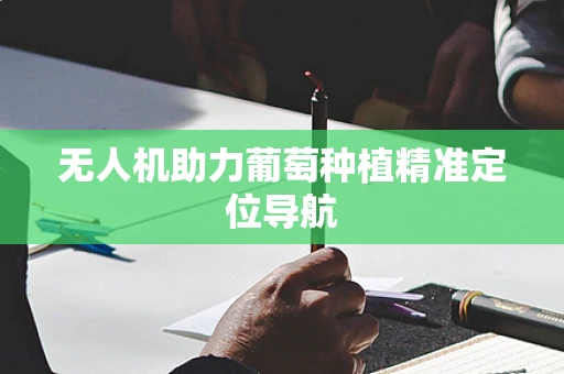 无人机助力葡萄种植精准定位导航