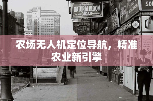 农场无人机定位导航，精准农业新引擎