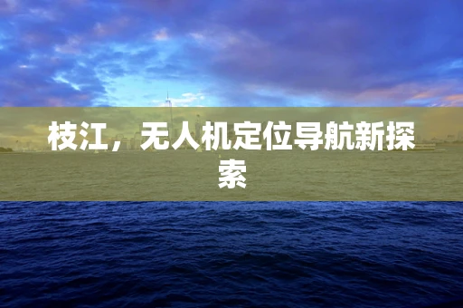 枝江，无人机定位导航新探索