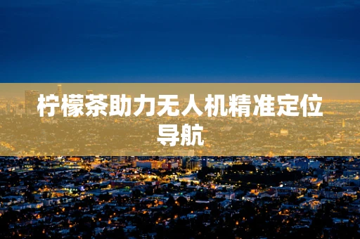 柠檬茶助力无人机精准定位导航