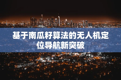 基于南瓜籽算法的无人机定位导航新突破