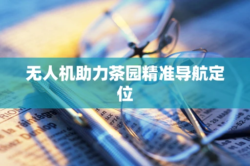 无人机助力茶园精准导航定位