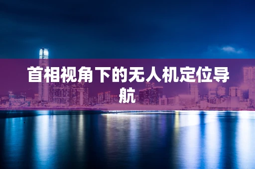 首相视角下的无人机定位导航