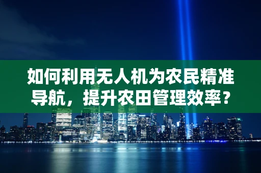 如何利用无人机为农民精准导航，提升农田管理效率？